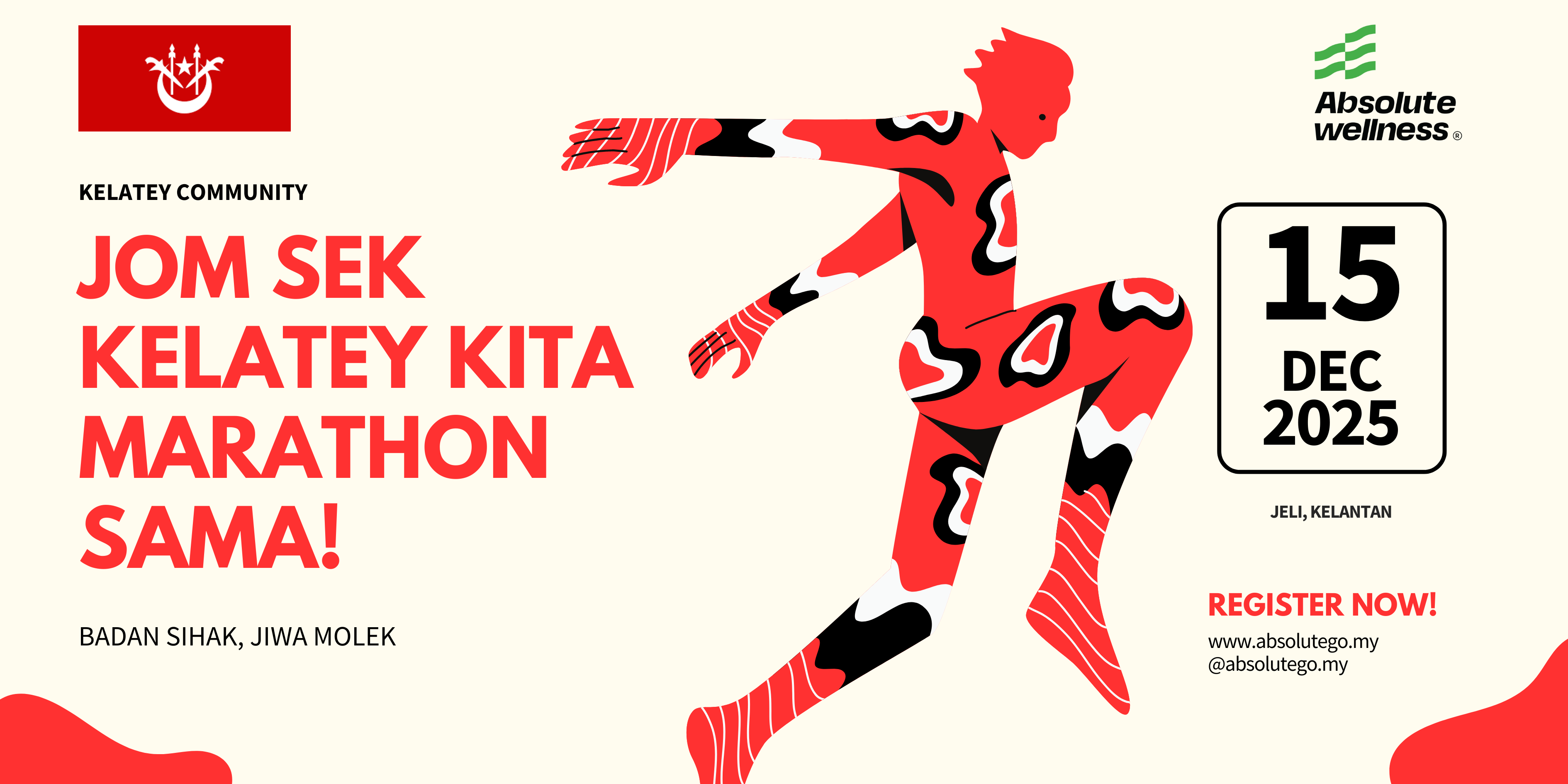 JOM SEK KELATEY KITA MARATHON SAMA! banner