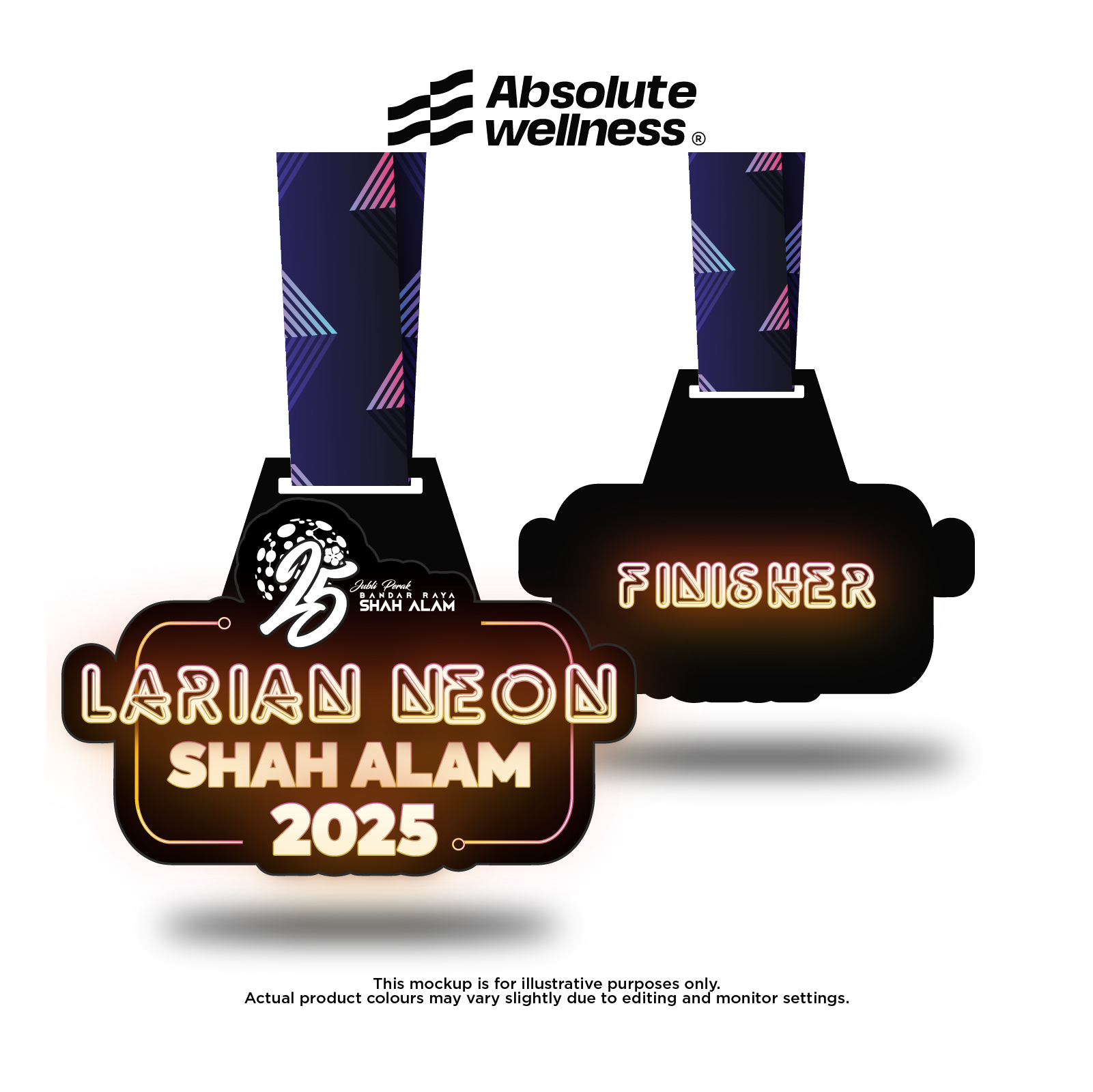 Medal NEON Run