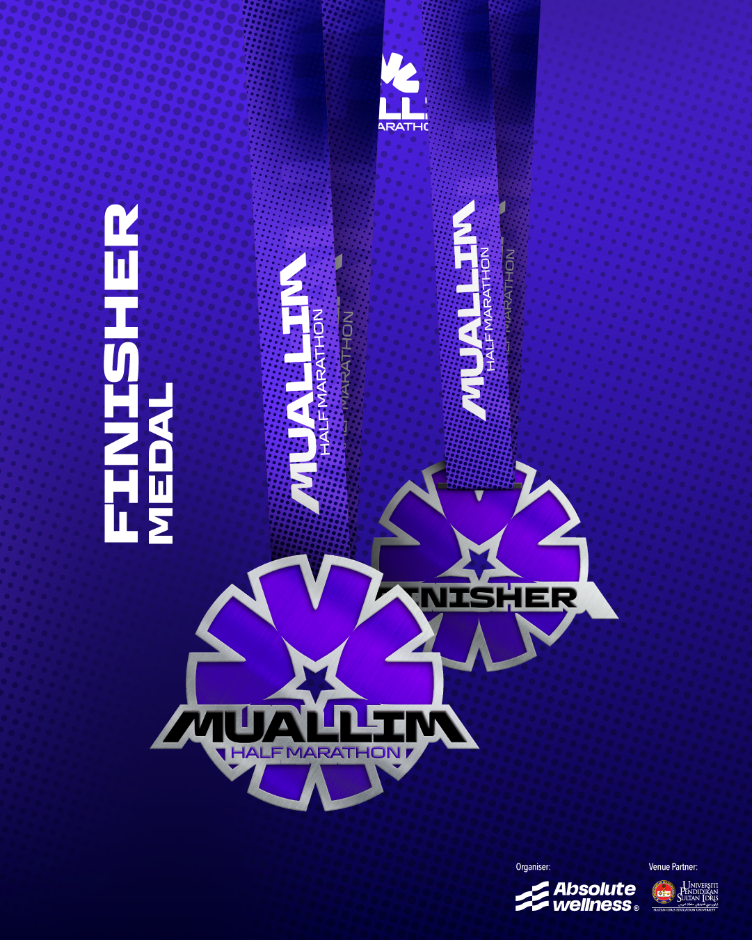 Medal Muallim Half Marathon