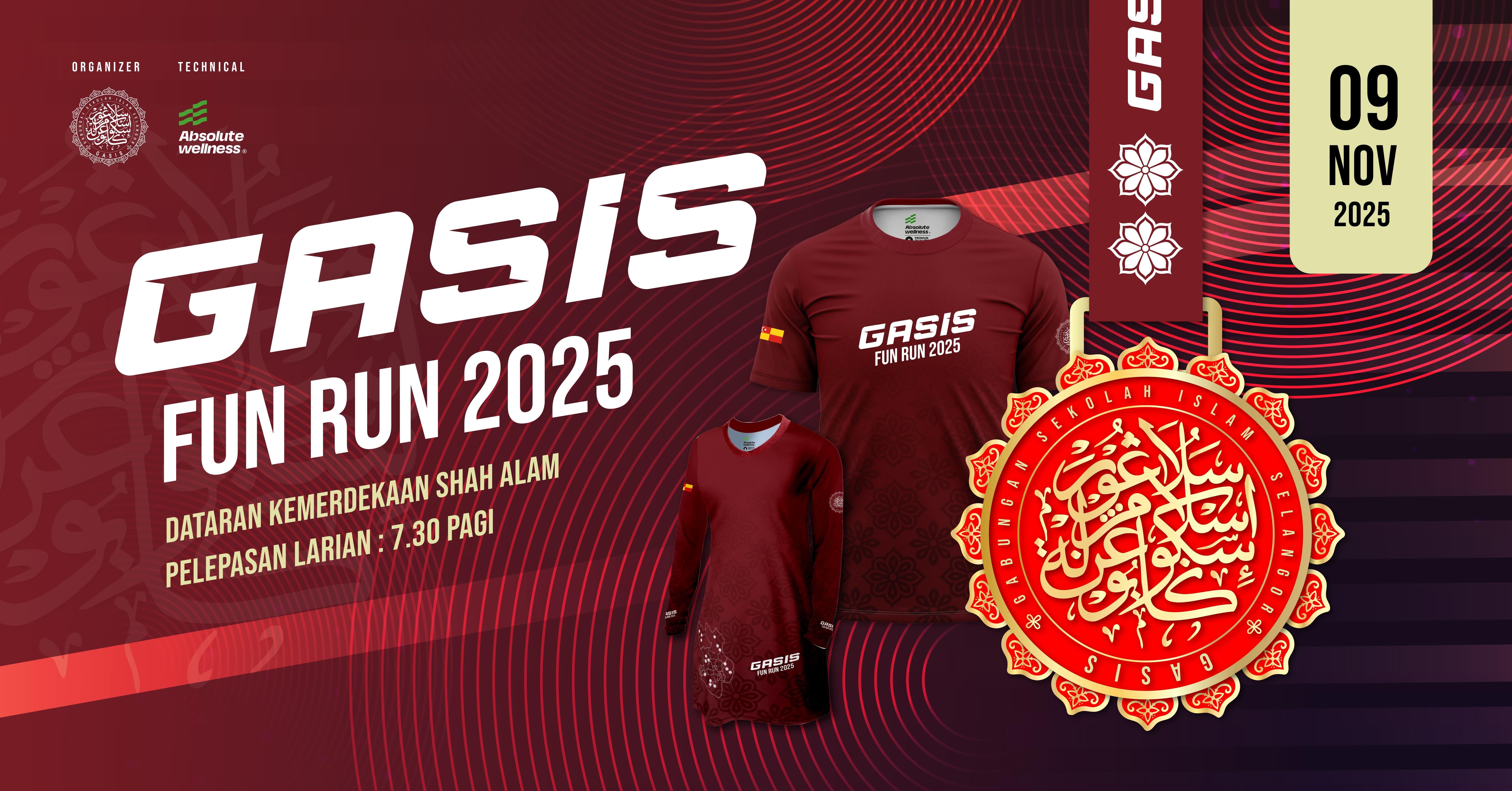 GASIS Fun Run 2025 banner