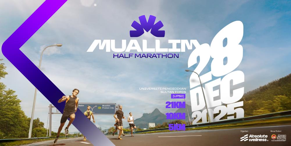 Muallim Half Marathon 2025 banner